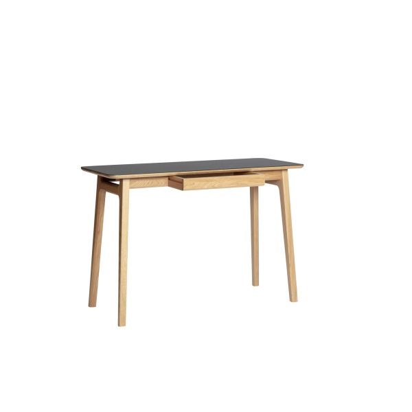 Magnus Olesen Freya Table Bureau Chêne Massif Laqué/Linoléum Forbo - Image 5