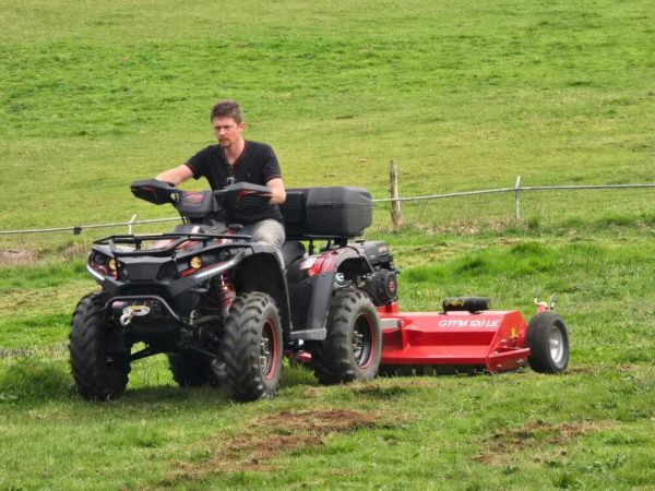 GeoTech Pro GTFM 120 LE – Tondeuse débroussailleuse pour quad – Loncin G420FD - Image 2