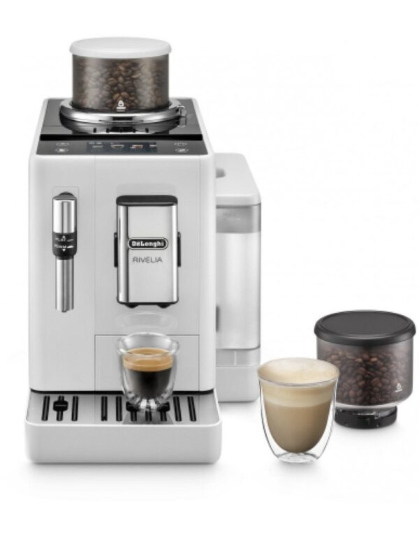 Kaffeevollautomat De’Longhi EXAM440.35.W Rivelia Weiß – Bild 1