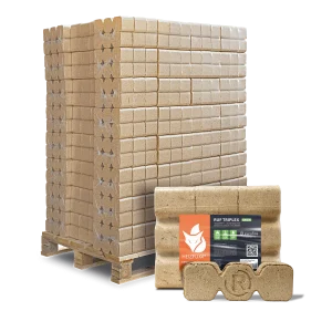 Holzbriketts RUF Triplex Green 96 x 10 kg