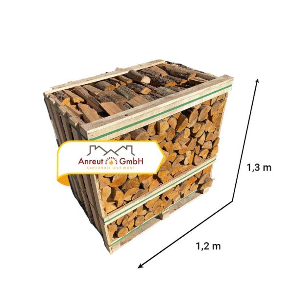 1,6 SRM (1 RM) ERLE getrocknet ca. 25cm (Made in EU) – Bild 2