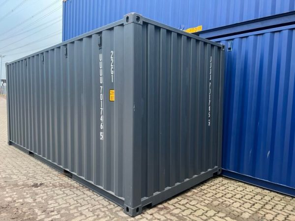20 Fuß Container, anthrazit – Bild 2