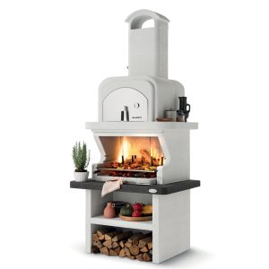 Palazzetti Balos Barbecue en maçonnerie avec four