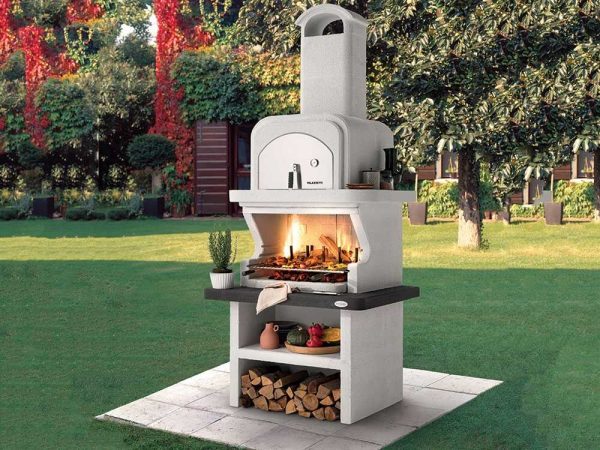 Palazzetti Balos Barbecue en maçonnerie avec four – Bild 4
