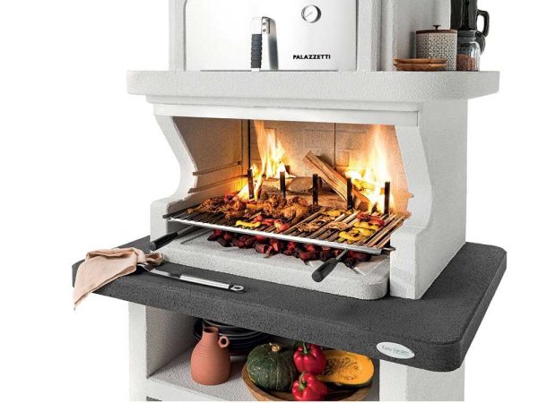 Palazzetti Balos Barbecue en maçonnerie avec four – Bild 3