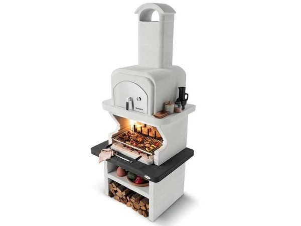 Palazzetti Balos Barbecue en maçonnerie avec four – Bild 2