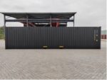 40 Fuß High Cube Container, schwarzgrau – Bild 3