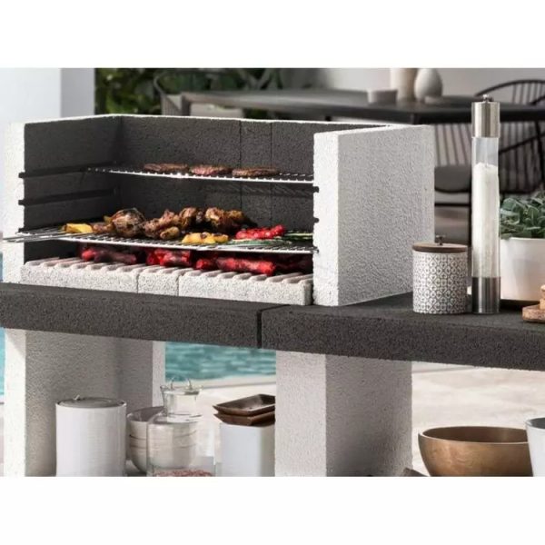 EASY GARDEN BY PALAZZETTI Barbecue fixe charbon avec plan de travail - Imagen 3