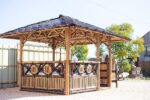Gazébo en bambou avec bar "BALI" - Afbeelding 5