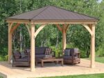 Yardistry 12 x 12 Meridian Gazebo – Bild 7