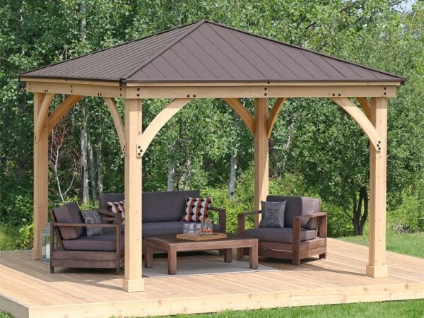 Yardistry 12 x 12 Meridian Gazebo – Bild 7