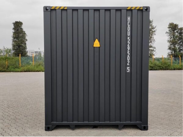 40 Fuß High Cube Container, schwarzgrau – Bild 4