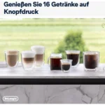 Kaffeevollautomat De’Longhi EXAM440.55.B Rivelia Milk Schwarz - Afbeelding 5