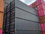 40 Fuß High Cube Container, schwarzgrau – Bild 6