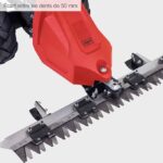 Scheppach Tondeuse à Barre de Coupe BMS196-88 – Motofaucheuse – Moteur à Essence 4 Temps 5,7 CV – 4,2 KW – Largeur de Coupe 88 cm – Hauteur de Coupe 30-60 mm – Démarreur à câble – Jardins de 3000 m² – Image 3