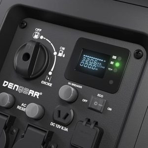 DENQBAR Groupe électrogène Inverter 3800 W générateur portable DQ-3800 avec onduleur - Imagen 4
