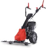 Scheppach Tondeuse à Barre de Coupe BMS196-88 – Motofaucheuse – Moteur à Essence 4 Temps 5,7 CV – 4,2 KW – Largeur de Coupe 88 cm – Hauteur de Coupe 30-60 mm – Démarreur à câble – Jardins de 3000 m²