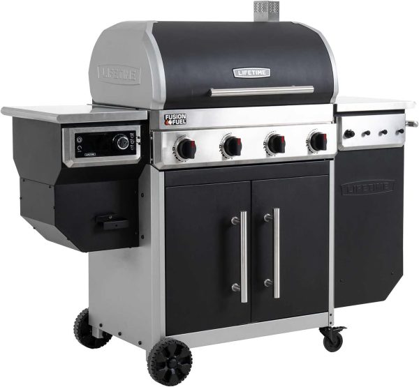 Lifetime 91025 Pellet Smoker Gas Grill Combo – Bild 1