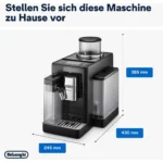 Kaffeevollautomat De’Longhi EXAM440.55.B Rivelia Milk Schwarz - Afbeelding 7