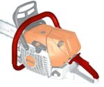 STIHL MS 500i W, RS, Schienenlänge 71 cm – Bild 7