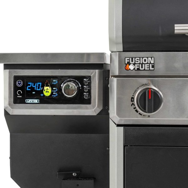 Lifetime 91025 Pellet Smoker Gas Grill Combo – Bild 3