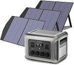 ALLPOWERS R2500 Station électrique portable 2500W 2016Wh R2500 + Panneau Solaire