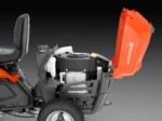 Husqvarna R 112C mit Mähdeck Combi 85 – Winterpaket mit Schneeschild, Gummileiste und Schneeketten – Modell 2025 - Afbeelding 8