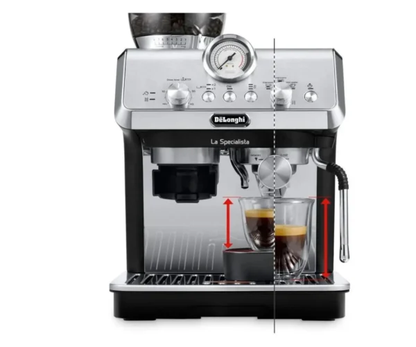 La Specialista Arte EC 9155.MB Espresso Siebträgermaschine, Schwarz - Afbeelding 19