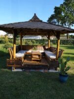 Gazébo en bambou convivialité "LOUNGE" – Image 3