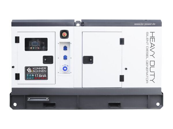 Groupe électrogène industriel diesel monophasée KS 18-1DE-G Könner & Söhnen – Image 1