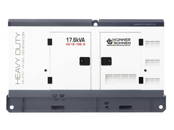 Groupe électrogène industriel diesel monophasée KS 18-1DE-G Könner & Söhnen – Image 3