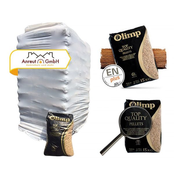 Holzpellets OLIMP 975 kgPremium-Qualität – Bild 1