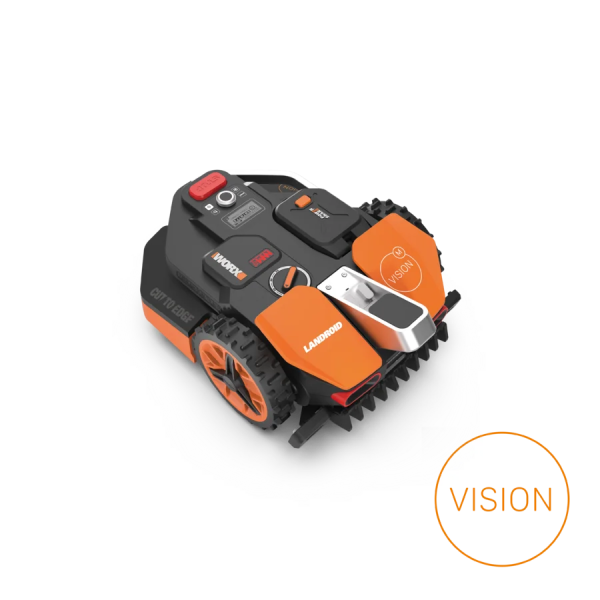 Worx - Robot Tondeuse connecté - LANDROID Vision - 600 m² - WR206E.1 (sans Installation de Fil périphérique, évite Obstacles, tond près des Bordures, – Bild 1