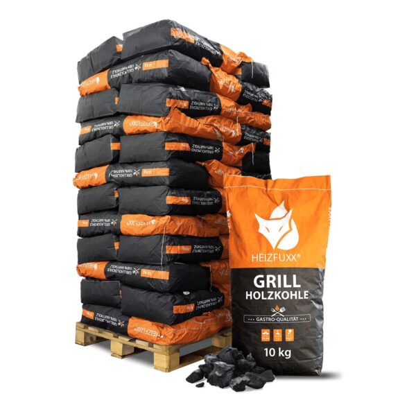 Grillkohle 360 kg, (Palette, 36-St) - Image 1