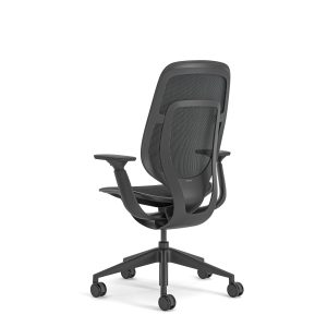 Steelcase Karman Aktion Black sustainable ergonomic meshchair – Image 4