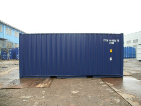 20 Fuß Container, kobaltblau – Bild 3