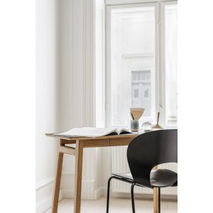 Magnus Olesen Freya Table Bureau Chêne Massif Laqué/Linoléum Forbo - Image 3