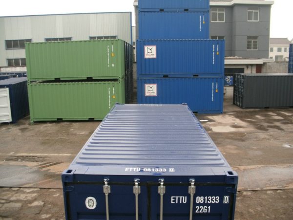 20 Fuß Container, kobaltblau – Bild 6