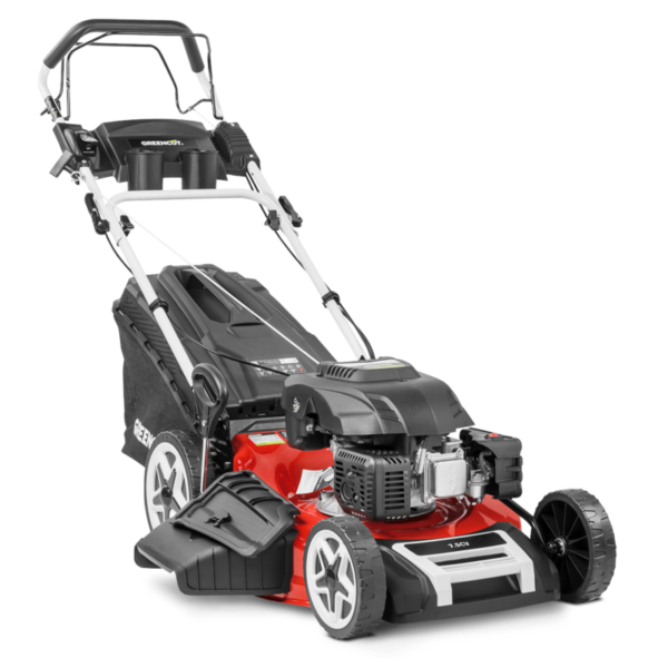 Tondeuse autotractée à essence moteur combustion 4 temps largeur de coupe 53cm - Imagen 1