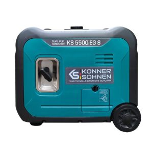 Könner & Söhnen Générateur à essence-gaz de type inverter 5500w – Image 4