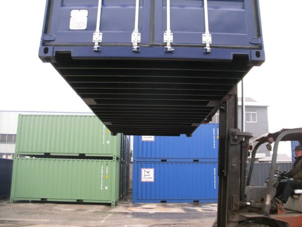 20 Fuß Container, kobaltblau – Bild 8