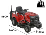 Troy Bilt Horse 105T-R Tracteur Tondeuse – Bild 8