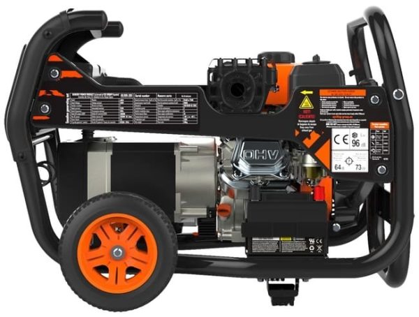 BlackStone BG 11050 Generador de corriente con ruedas a gasolina AVR 7.8 kW – Bild 2