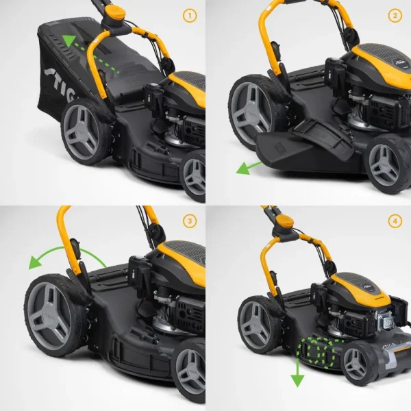 Stiga Combi 753 SE Self-Propelled Petrol Lawn Mower (Electric Start) – Image 3