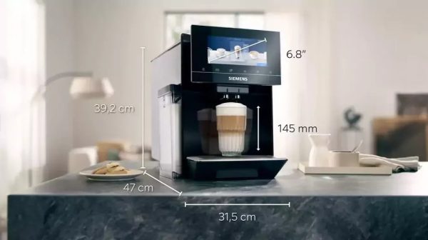 Siemens EQ900 TQ903R09 Zwarte volautomatische espressomachine - Image 2
