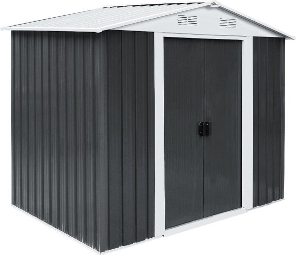 Gardebruk Tuinhuisje Metaal – met 2 Schuifdeuren – Image 1