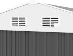 Gardebruk Tuinhuisje Metaal – met 2 Schuifdeuren - Imagen 4