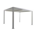 Pérgola de aluminio material clima bio blanca - Imagen 3