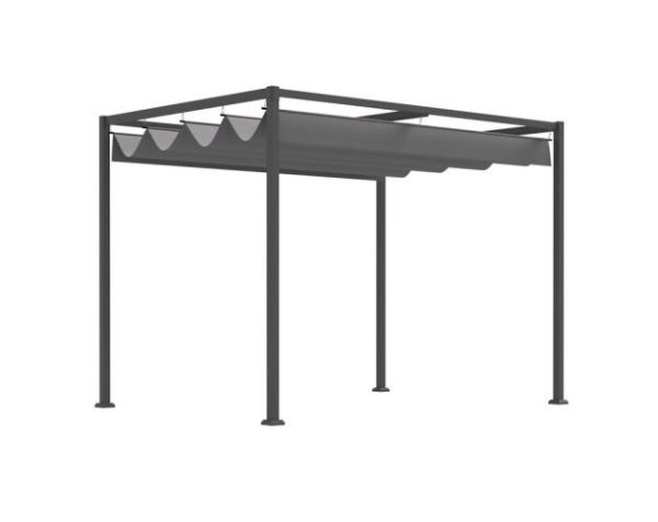 Outsunny Pérgola de jardín 298x213x221 cm - Image 2
