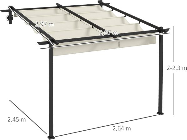 Pérgola de aluminio 3x3m – Bild 2